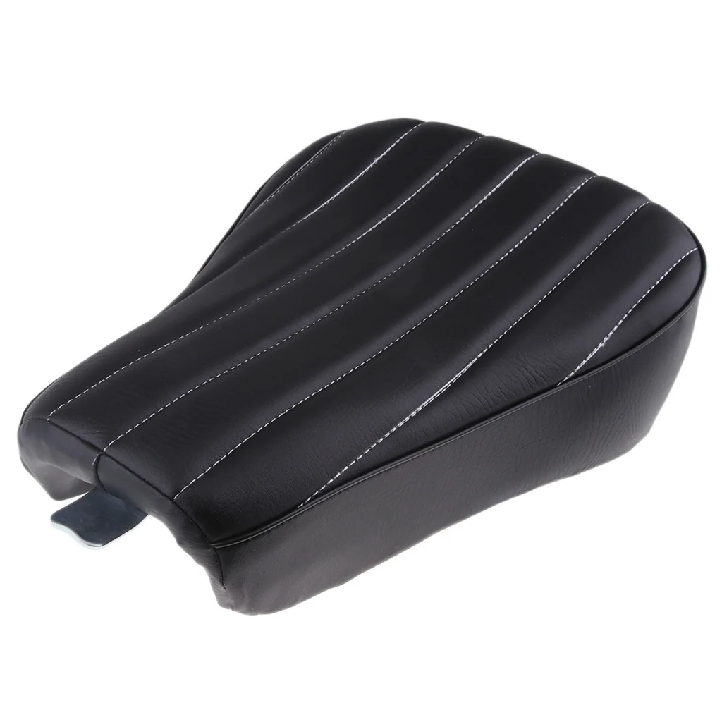 Black Motorcycle Front Driver Seat Pad Fit For  XL1200 883 Waterproof