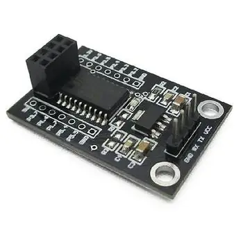 

STC15L204 MCU Wireless Development Board With NRF24L01+ 5V-3.3V UART Interface diy electronics