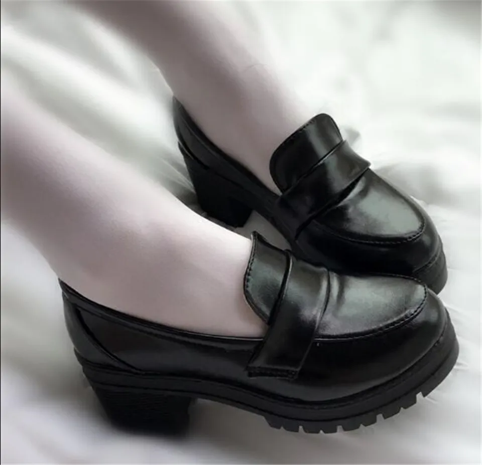 cute uniform shoes