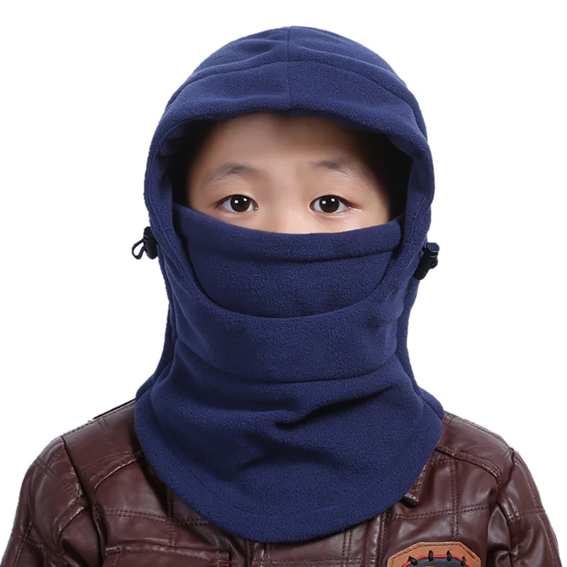 Зимняя Полнолицевая теплая велосипедная маска для мужчин и женщин, многослойная шапка для верховой езды, многофункциональная термальная ветрозащитная двойная кепки для занятий спортом на открытом воздухе - Цвет: AZQ