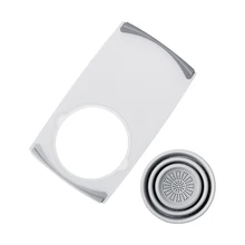 Экономия пространства дренажная корзина Съемная складывающаяся разделочная доска многофункциональная раковина 2 в 1 домашние кухонные инструменты утолщенная Нескользящая