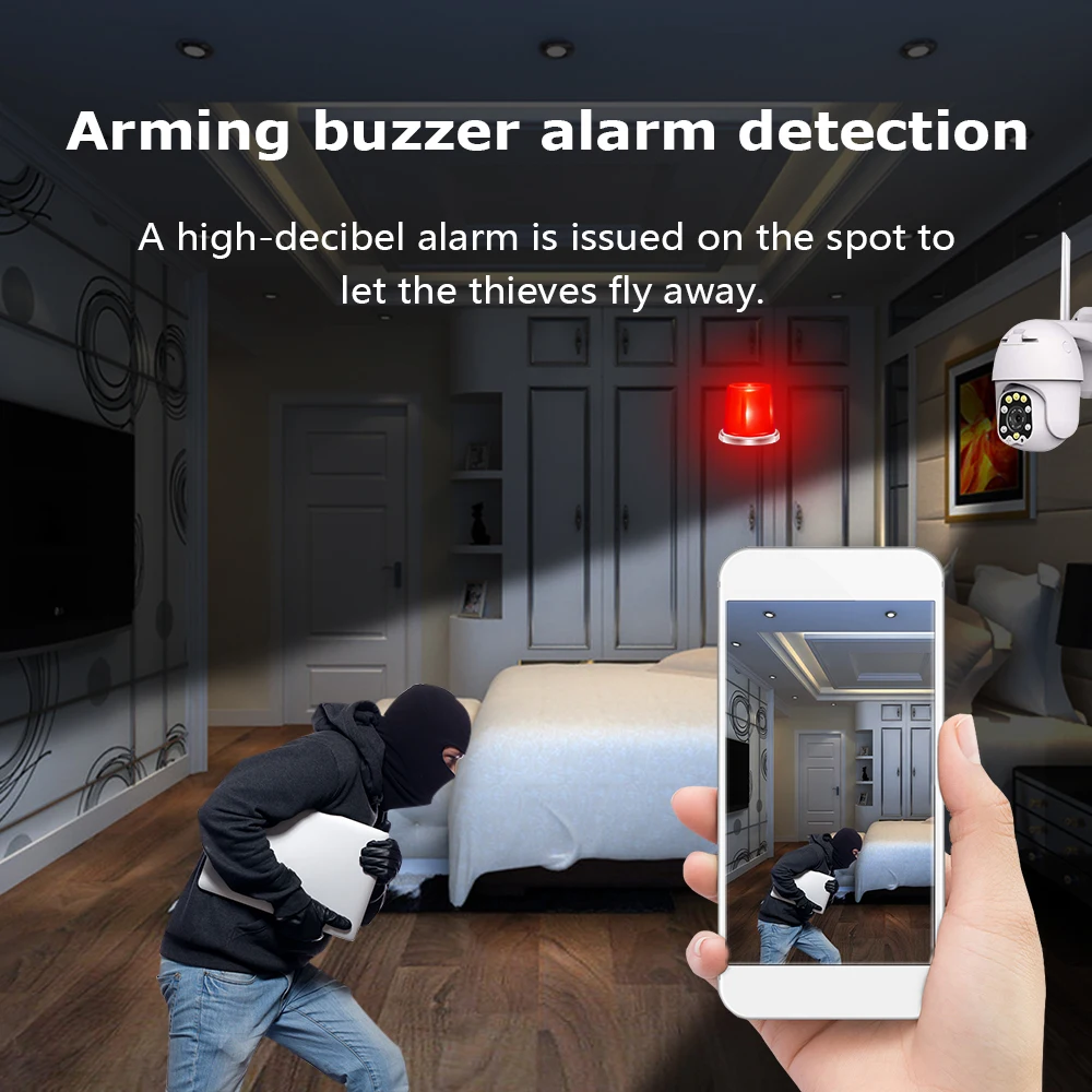 1080P HD PTZ камера Wifi уличная купольная беспроводная домашняя видео CCTV камера наблюдения 2MP Pan Tilt 4 X цифровой зум сетевая камера