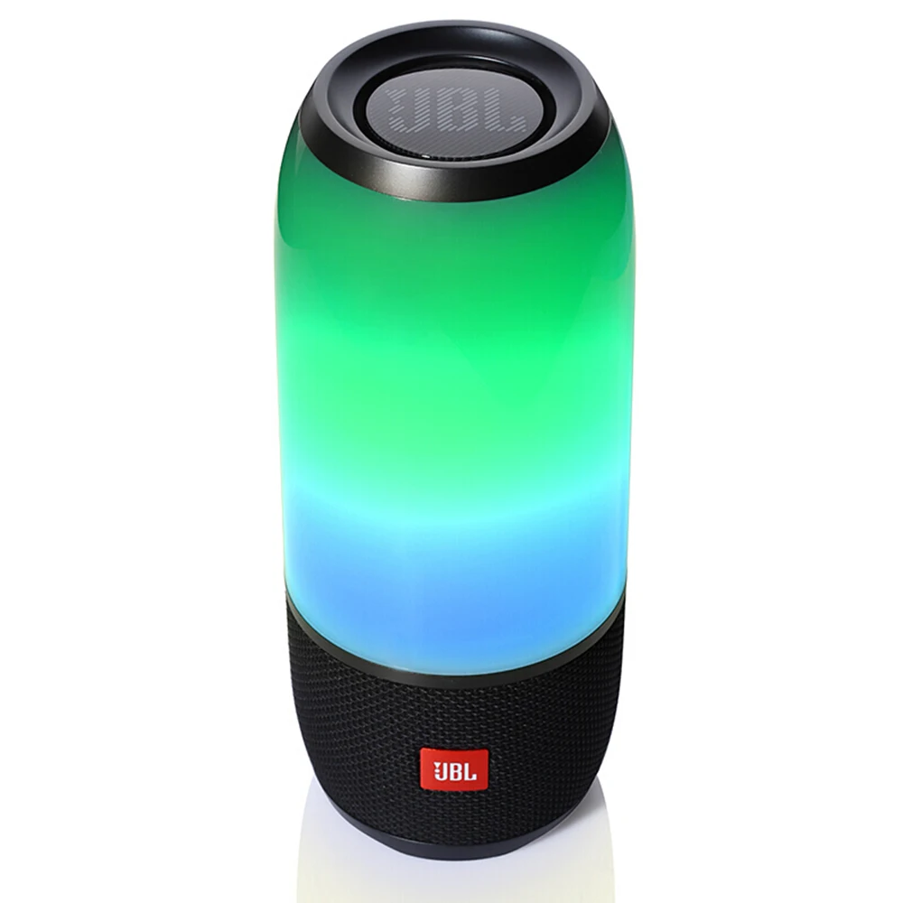 Беспроводная bluetooth-колонка JBL Pulse 3 IPX7 Водонепроницаемая мини-портативная музыкальная магнитола с усиленным басом на 360 ° с микрофоном