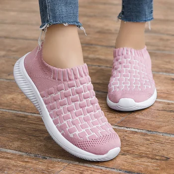 

Tenis Feminino Sock New Brand Gym Sport Shoes for Women Tennis Shoes Female Stability Athletic White Sneakers Trainers Cheap Hot
