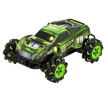 

Sound Rock Crawler Colorful Lighting Racing Electric RC Car Off Road Drifting Stunt Music Rotatable Buggy Climbing Vehicle