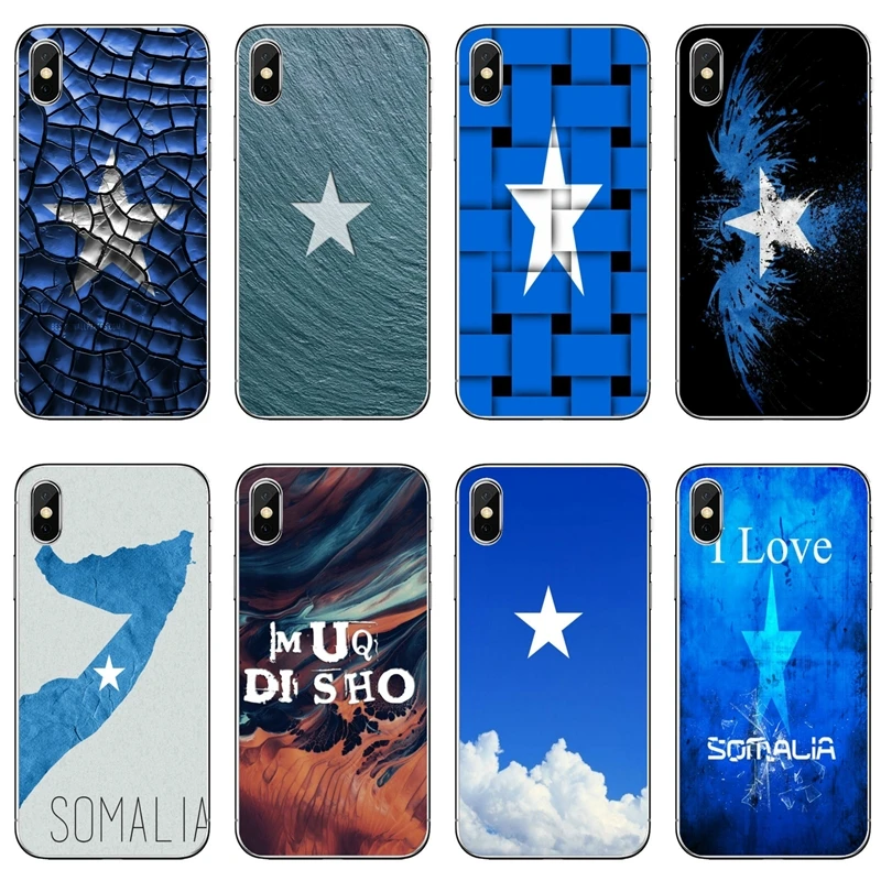 Somali Somalia Flag Accessories Phone Case For iPhone 11 Pro XS Max XR X 8 7 6 6S Plus 5 5S SE 4S 4 iPod Touch 5 6 case iphone 6