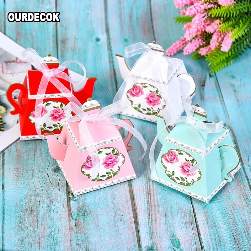 Decorations Supplies Shower Decoration Gift Boxes Candy Box Tea