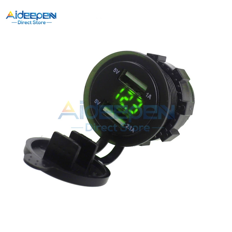  USB   LED ÷ ޴ USB  , ڵ  Ʈ  Ŀ , 5V 1A 2.1A