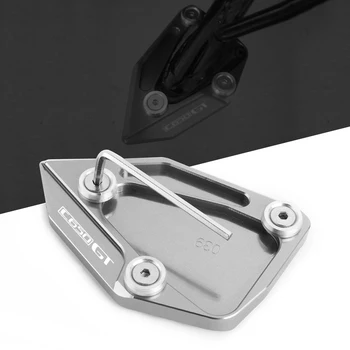 

Motorcycle Parts Side Stand Kickstand Support Plate Foot Pads For BMW C650GT 2012 2013 2014 2015 2016 C600 SPORT 2012-2015