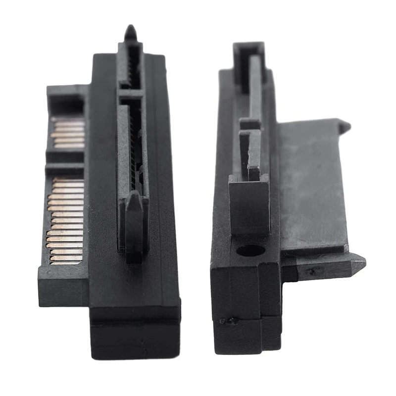 2 шт. SATA 22 Pin Мужской до 22 Pin женский правый/левый угол адаптера
