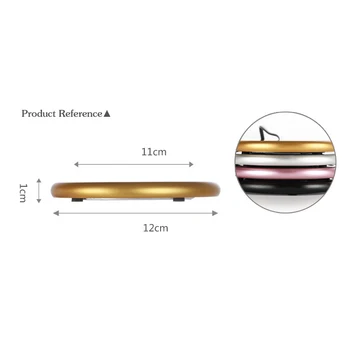 

Heating Coaster Coffee Mug Cup Electric Warmer Beverage with Timer 2 Temperatures Settings For Water SP99