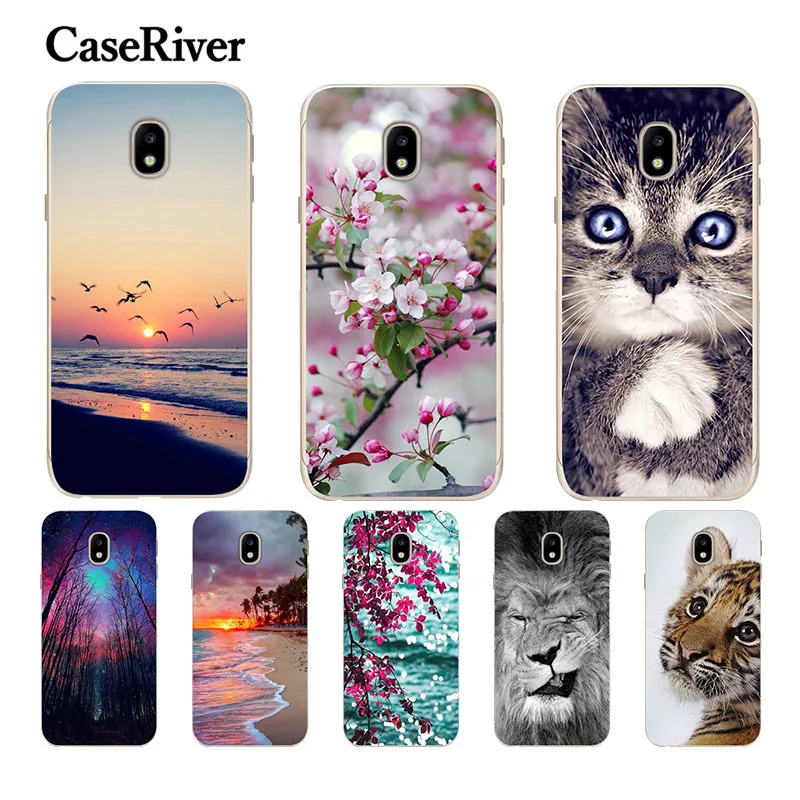 

CaseRive Soft TPU FOR Samsung Galaxy J7 2017 Case Cover Silicone Phone J730F EU 5.5" Case Back Coque FOR Samsung J5 2017 Case