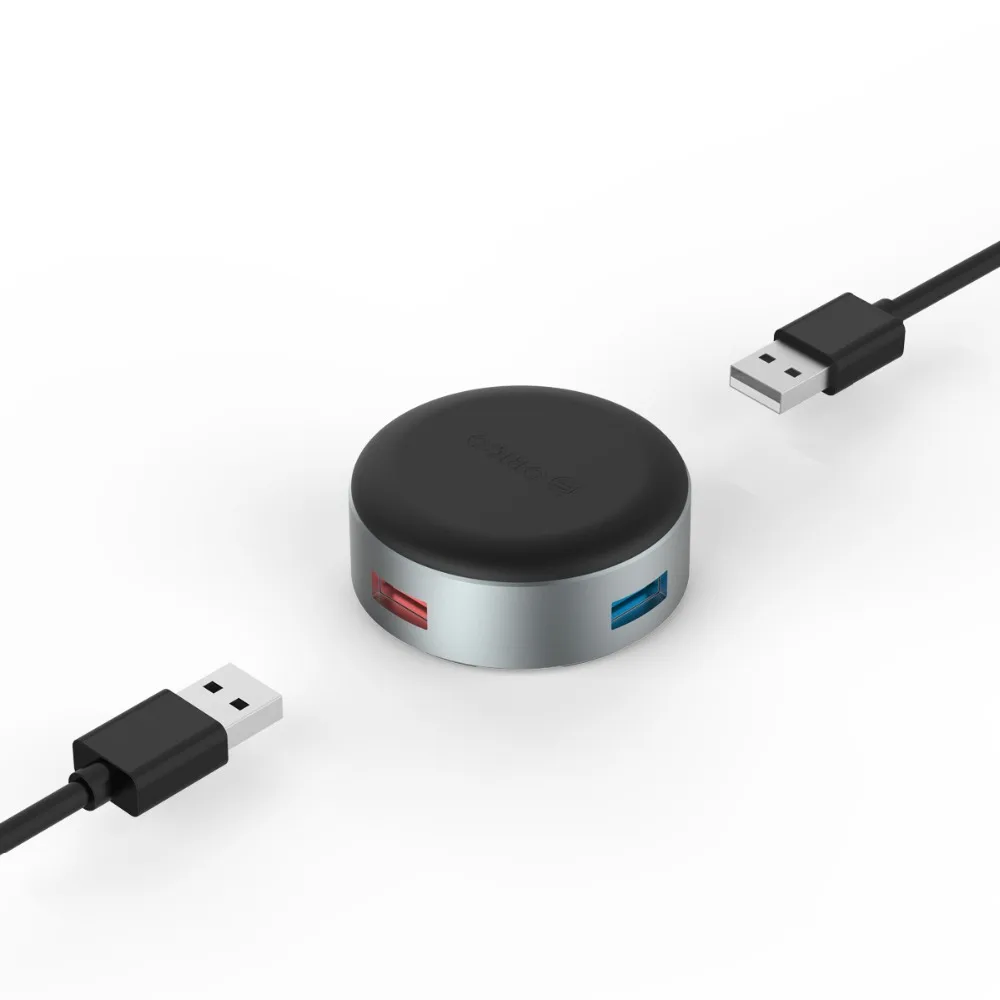 ORICO USB3.0 концентратор с подставкой для ноутбука алюминиевая портативная охлаждающая подставка теплоотвод нескользящий для MacBook Pro USB разветвитель адаптер