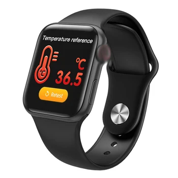 

W58pro Body Temperature Smart Watch 5 Series Heart Rate Monitor IP67 Waterproof Fitness Tracker Smart Band for huawei iPhone