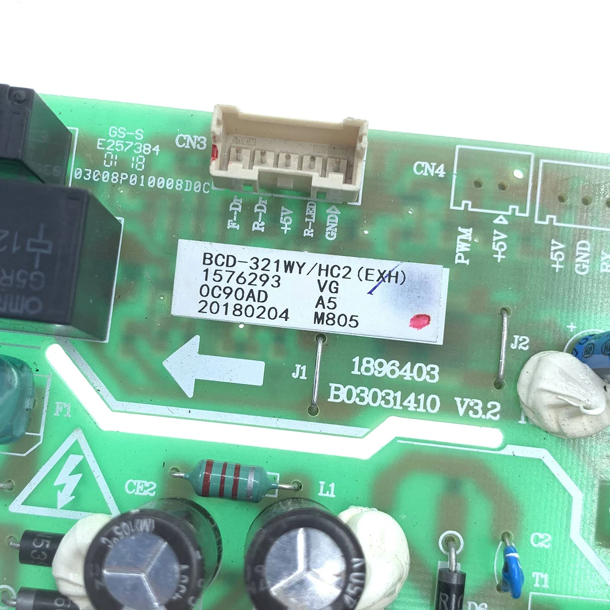 PCB placa de pantalla conectando Arnés de cableado para nevera congelador de Hisense Kenwood