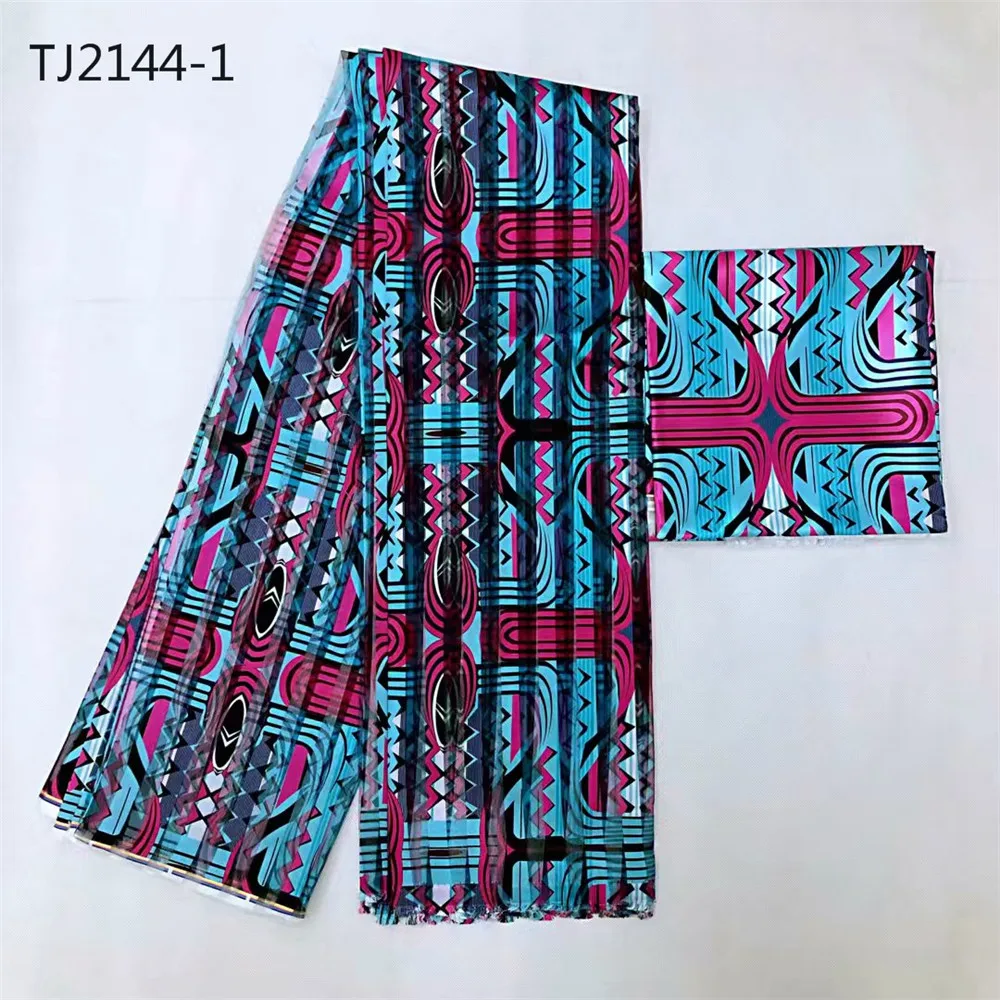 Wholesale good price Swiss lace printed big party dress fabric 6 yards