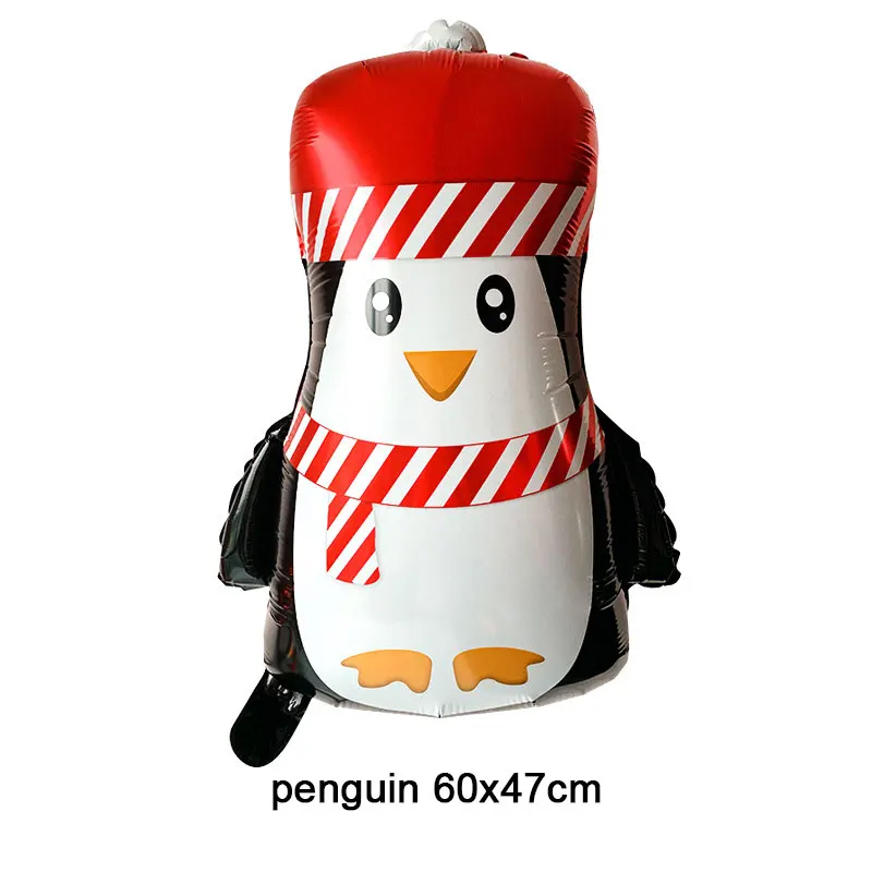 5 шт./упак. рождественские воздушные шары воздушный шар Санта Клаус снеговик