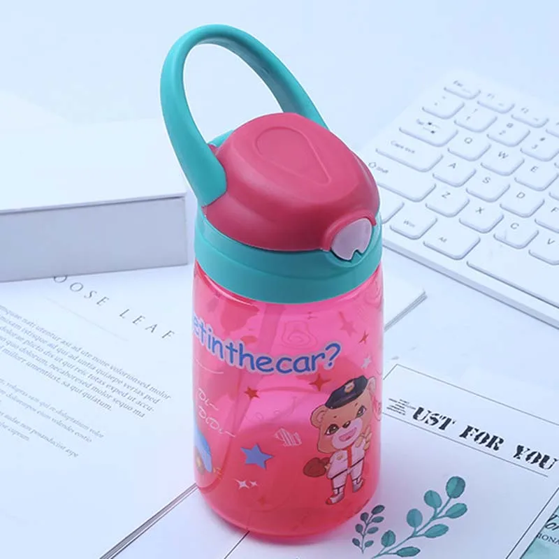 430 мл детская PP BPA свободная бутылка для комления молоком с противоскользящей ручкой и крышкой чашки бутылка для воды