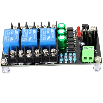 

300W Digital Amplifier Speaker Protection Board 2.1 Channel Relay Speaker Protection Module Boot Delay DC Protect