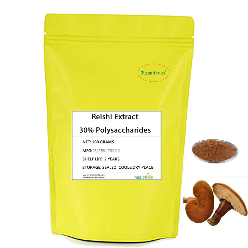

Natural Ganoderma Lucidum Extract Reishi Polysaccharide 30% Lingzhi Extract Powder