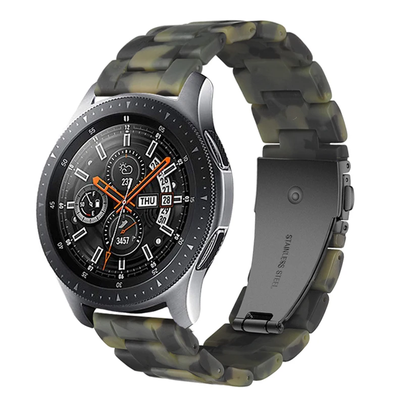 AAAE Top-22Mm универсальный ремешок для samsung Galaxy Watch 46 мм/gear S3 Classic/S3 Frontier застежка из