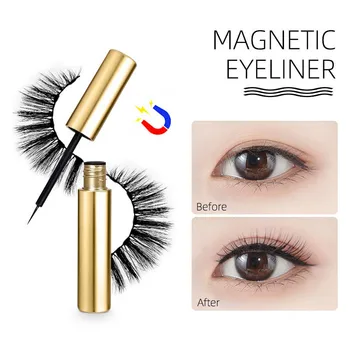 

IBCCCNDC Magnetic Liquid Eyeliner Fast Dry Special For Magnetic Eyelashes Easy To Use Multi-functional Beauty Tools Without Glue