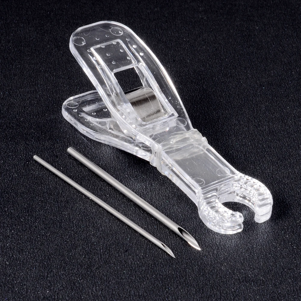 10 stücke Chirurgische Stahl Körper Piercing Tool Kit Einweg Lip Bauch Nase Ohr Tragus Piercing Gas Sterilisiert Tattoo Nadeln 12-20G – Detail 7