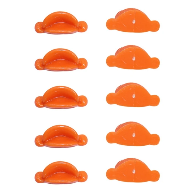 10PCS Creative DIY Handicrafts Duck Toy Accessories Spare Part Screw Style Duck Bill Duck Mouse Nose for DIY Handicrafts