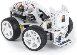 SunFounder – Kit de voiture Robot vidéo intelligent Raspberry Pi, prend en charge le contrôle de Code Ezblock/Python et le contrôle Web 