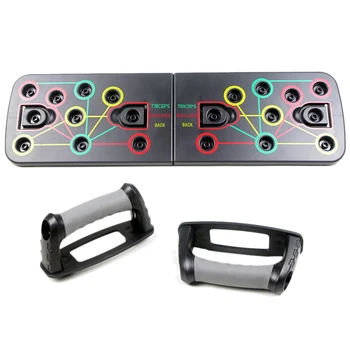 

Hot AD-Multifunctional Push-Up Stand Board for Gym Training Body Building Fitness Exercise Tools