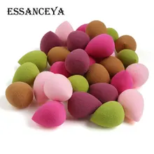 ESSANCEYA 30 шт./упак. мини макияж губка брелок в виде тыквы в виде капли воды, Форма тональный крем Мягкий макияж затяжек смешанные Цвет косметическая губка