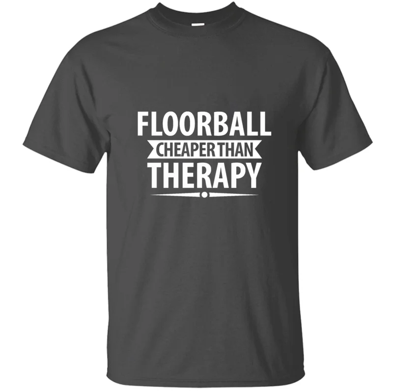 Высокое качество Floorball терапия и подарок футболка мужская Большая мужская футболка мужская одежда фитнес Дизайн топы Coton