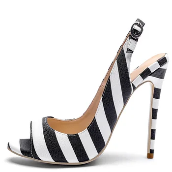 

Fish Mouth Sandals Sexy Fine With Go Air Hasp Sandals