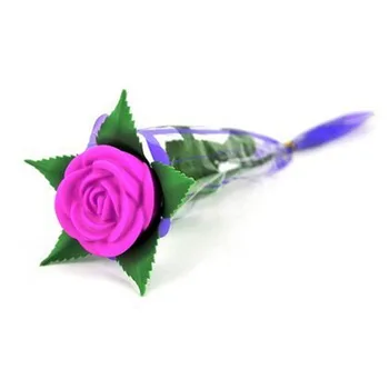 

Color Changing Simulation Rose Amaranthine LED Light Luminous Wedding Valentine's Day Battery Powered Party Romantic Home Crafts