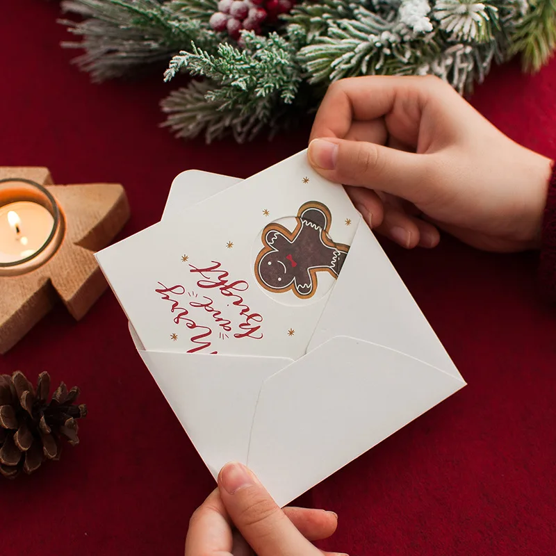 XINAHER 1 шт./5 шт. полый дизайн открытка merry christmas поздравительная открытка Рождественская открытка Tri-складной карточка подарочные открытки