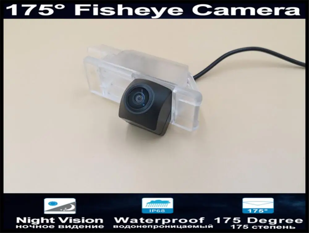 

175 Degree 1080P Fisheye Lens Car Rear view Camera Parking Reverse Camera For Peugeot 301 308 408 508 Car Camera