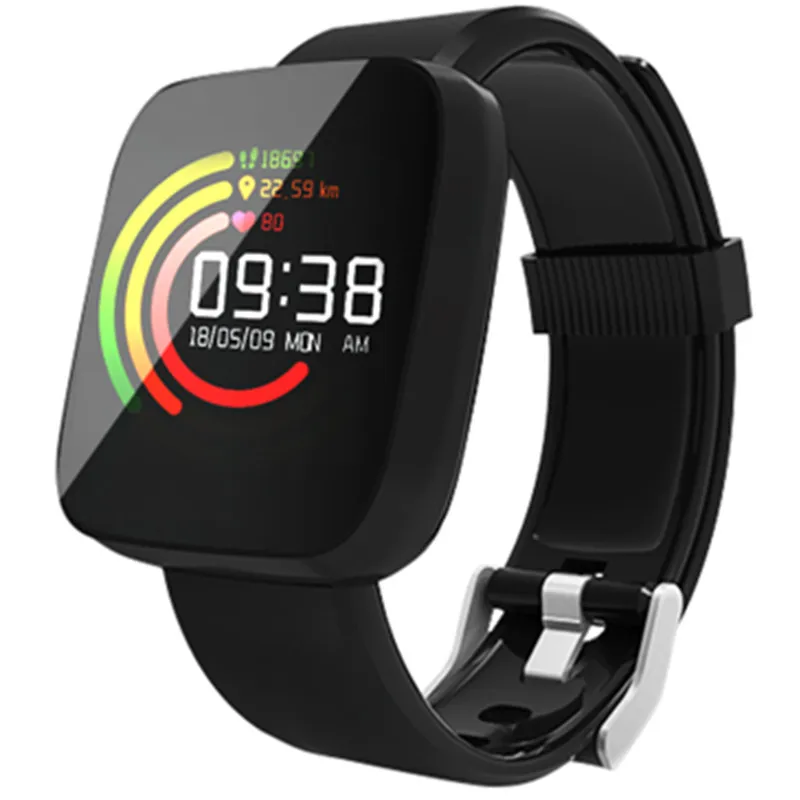 

T8 Multi-Sport Smart Bracelet Full-Screen Personality Outdoor Cycling Bracelet Watch Waterproof Offline Payment Bluetooth Watch