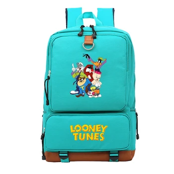 

Unisex Looney Tunes printed backpack, travel sports backpack outdoor mountaineering camping men's backpack