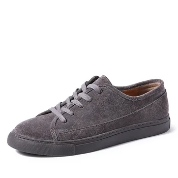 

men designer sneakers for men autumn winter British retro men shoes all-match cowhide breathable casual shoes, Leisure shoes