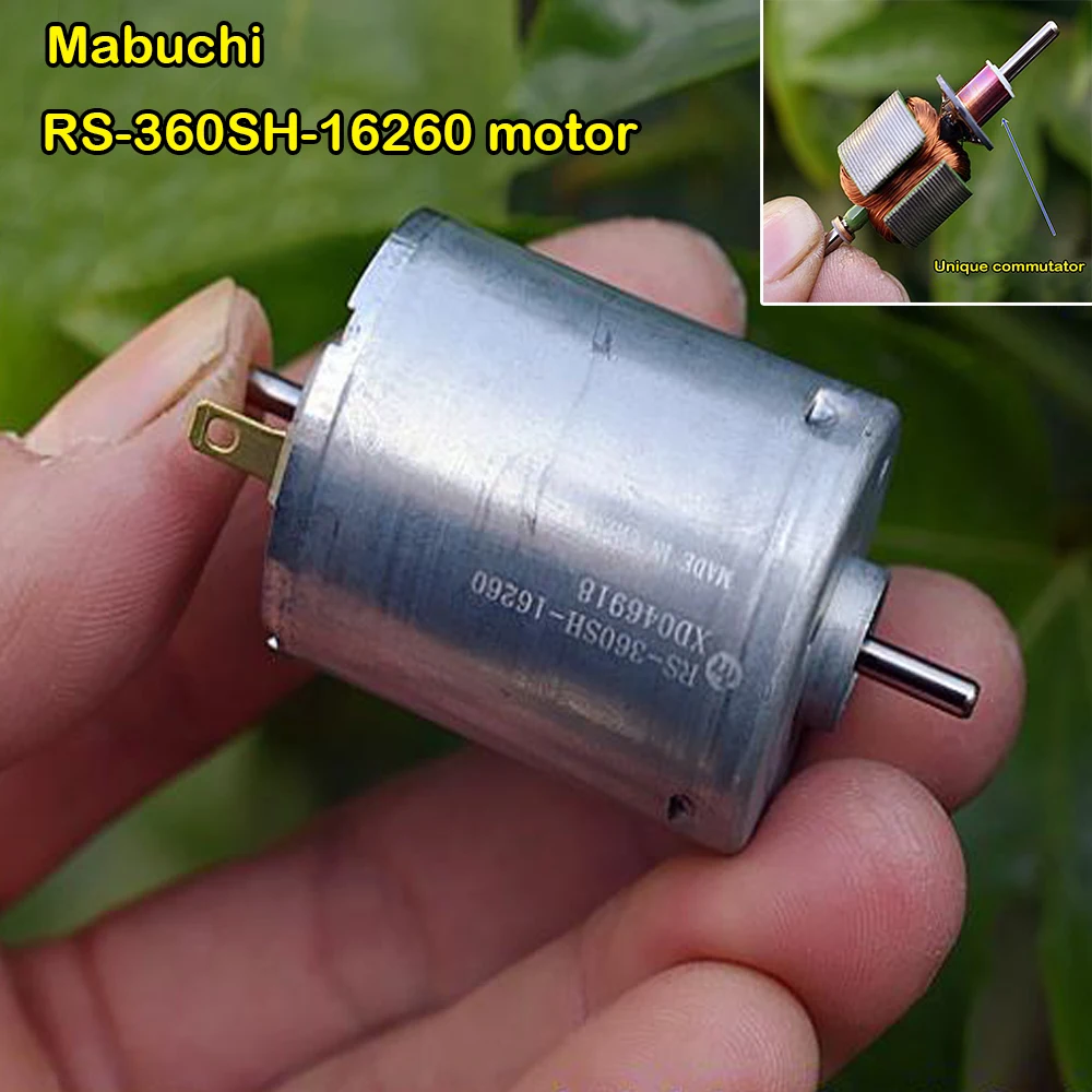 Mabuchi-DC-12V-24V-RS-360SH-16260-Micro-360-Motor-13800RPM-High-Torque ...