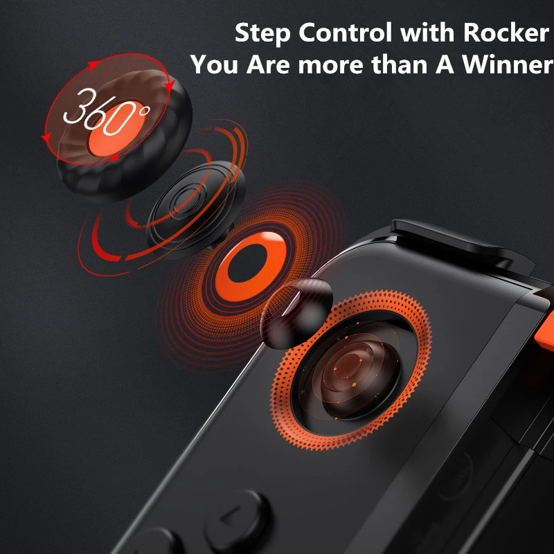  Baseus Wireless Bluetooth Gamepad For PUBG Mobile Phone Gaming Controller Trigger Joypad Joystick G