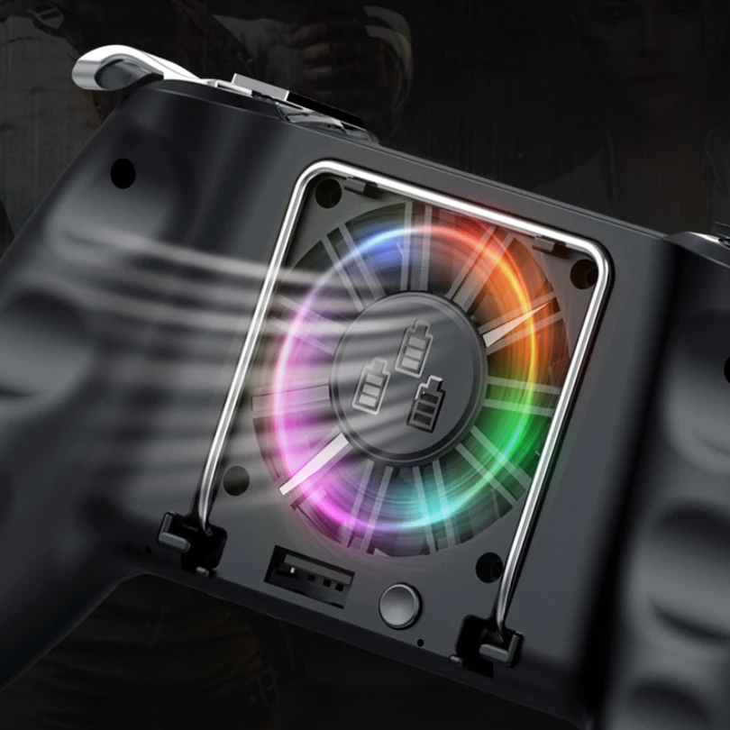  Pubg Controller Joystick Game GamePad Cooler Fan Free Fire Shooter Game Controller for Pubg Mobile 
