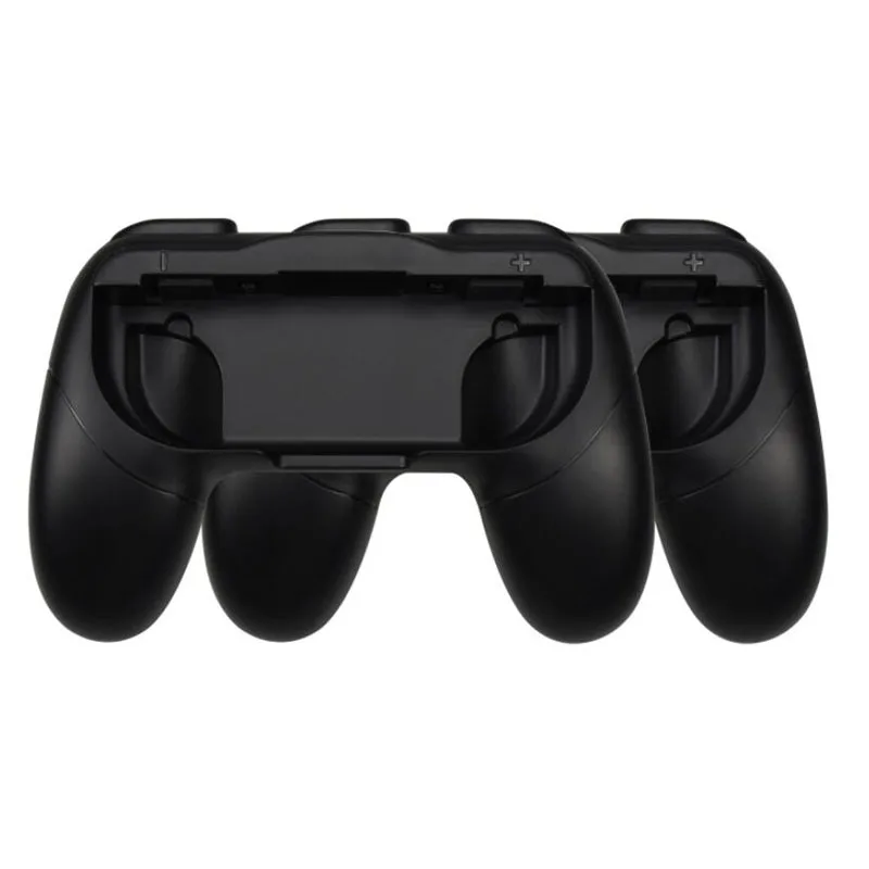 Для rend Switch NS Joy-Con контроллер геймпад рукоятка подставка поддержка левый+ правый Joycon Кронштейн Держатель Ручка Рукоятка чехол - Цвет: 2 Black