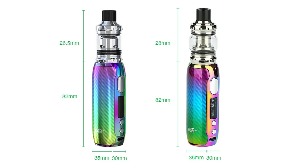 Eleaf iStick Rim C 80W TC Kit with Melo 5