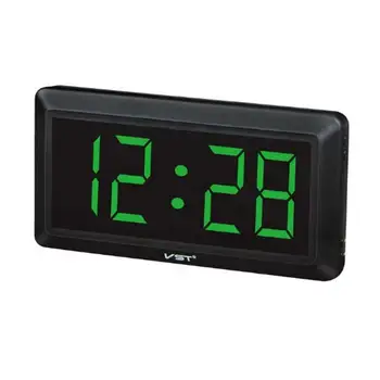 

Large Digital Wall Clock Modern Design Big Number Led Electronic Desk clock Table Watch Nixie Clock for Kitchen Wall Mural