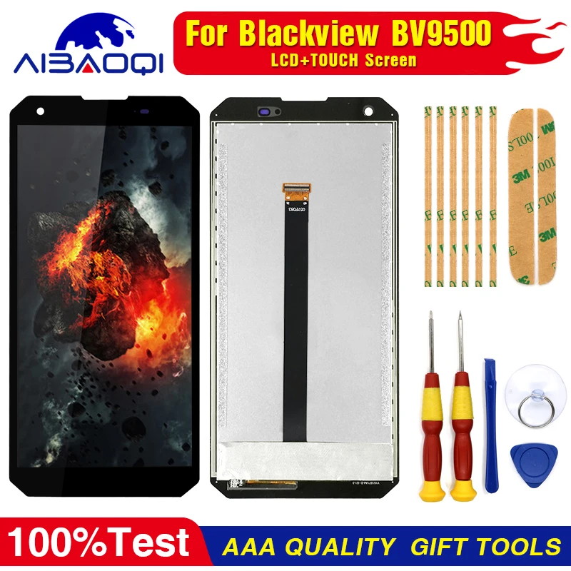Новый оригинальный ЖК-дисплей для Blackview BV9500 pro с фотографией и инструментом |