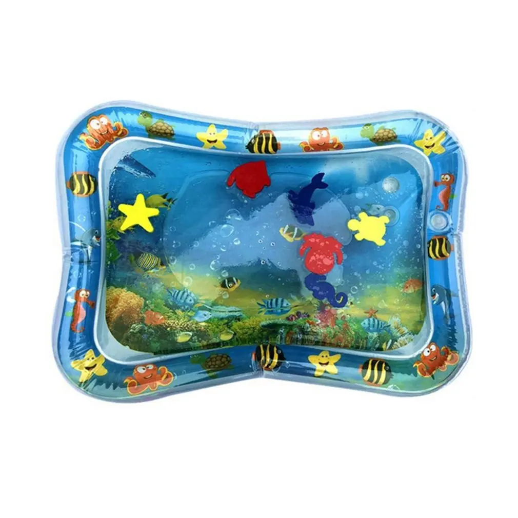 Baby Inflatable Patted Pad Multifunction Water Play Mat Creative Toddler Activity Sensory Stimulation Cushion Crawling Kids Toy