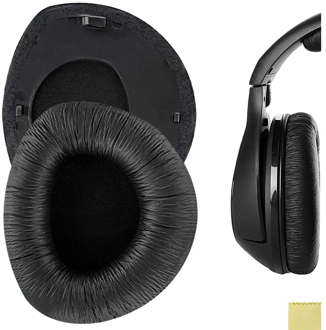 Сменные амбушюры Geekria QuickFit из Протеиновой кожи для наушников Sennheiser RS160 HDR160 RS170 HDR170