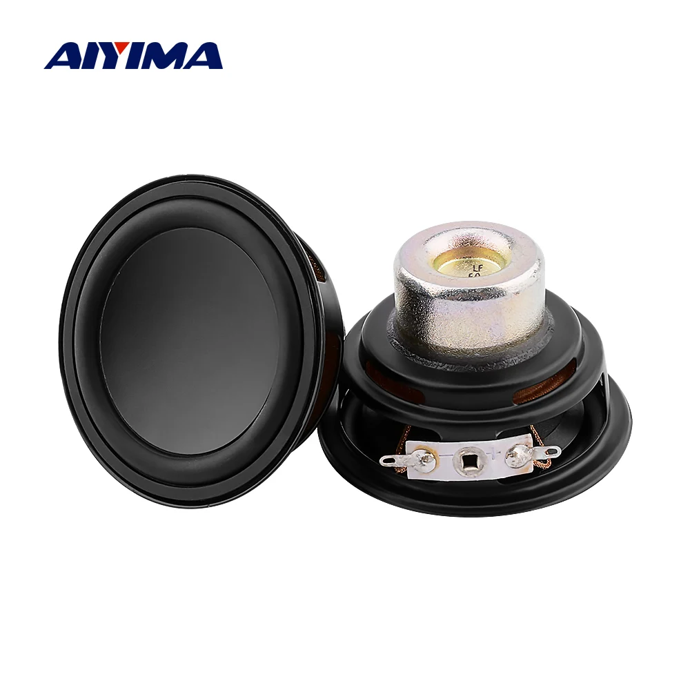 Aiyima Peças 2.5 Polegada Alto-falante de Graves Ohm 20w Woofer Alto-falante de Som de Áudio Magnético Neodímio Música