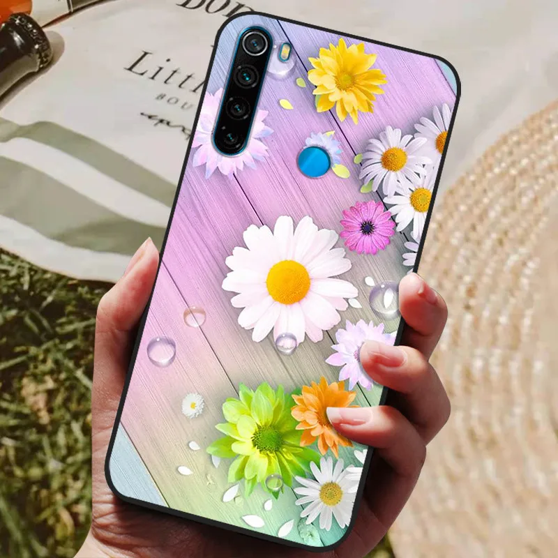 For Xiaomi Redmi Note 8 2021 / 8T Back Cover Silicone Phone Case For Redmi Note 8T Note8T 8 T Funda Note8 Pro Coque Bumper Shell wallet cases Cases & Covers